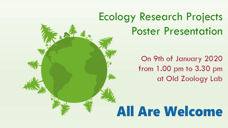 research work in ecology