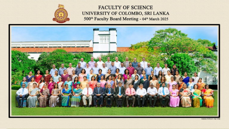 Celebration of the 500th Faculty Board Meeting – Faculty of Science