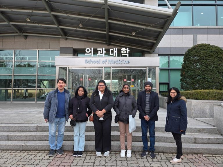 The Academic Staff Representative from the Faculty of Science, University of Colombo, undertook an official visit to Sungkyunkwan University