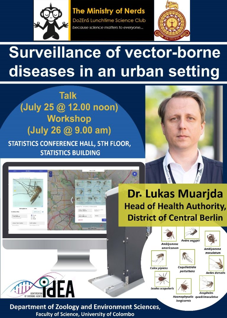 Surveillance of vector-bornediseases in an urban setting