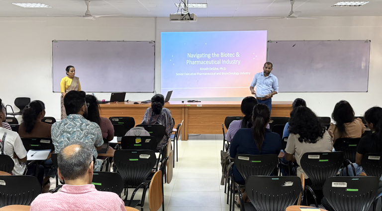 Special Seminar on Drug Discovery and Development by Dr. Binodh De Silva