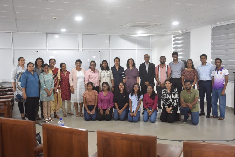 Visit of IFoA dignitaries to the University of Colombo