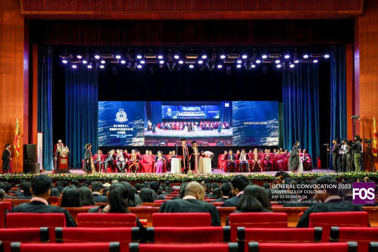 General Convocation 2023 – University of Colombo
