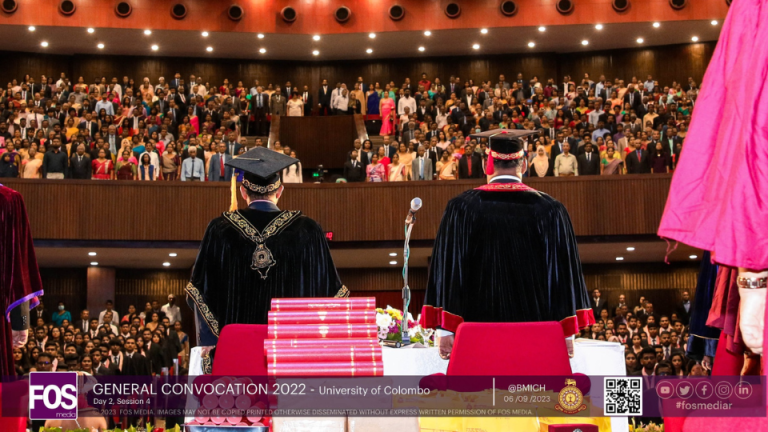 General Convocation 2022 – University of Colombo